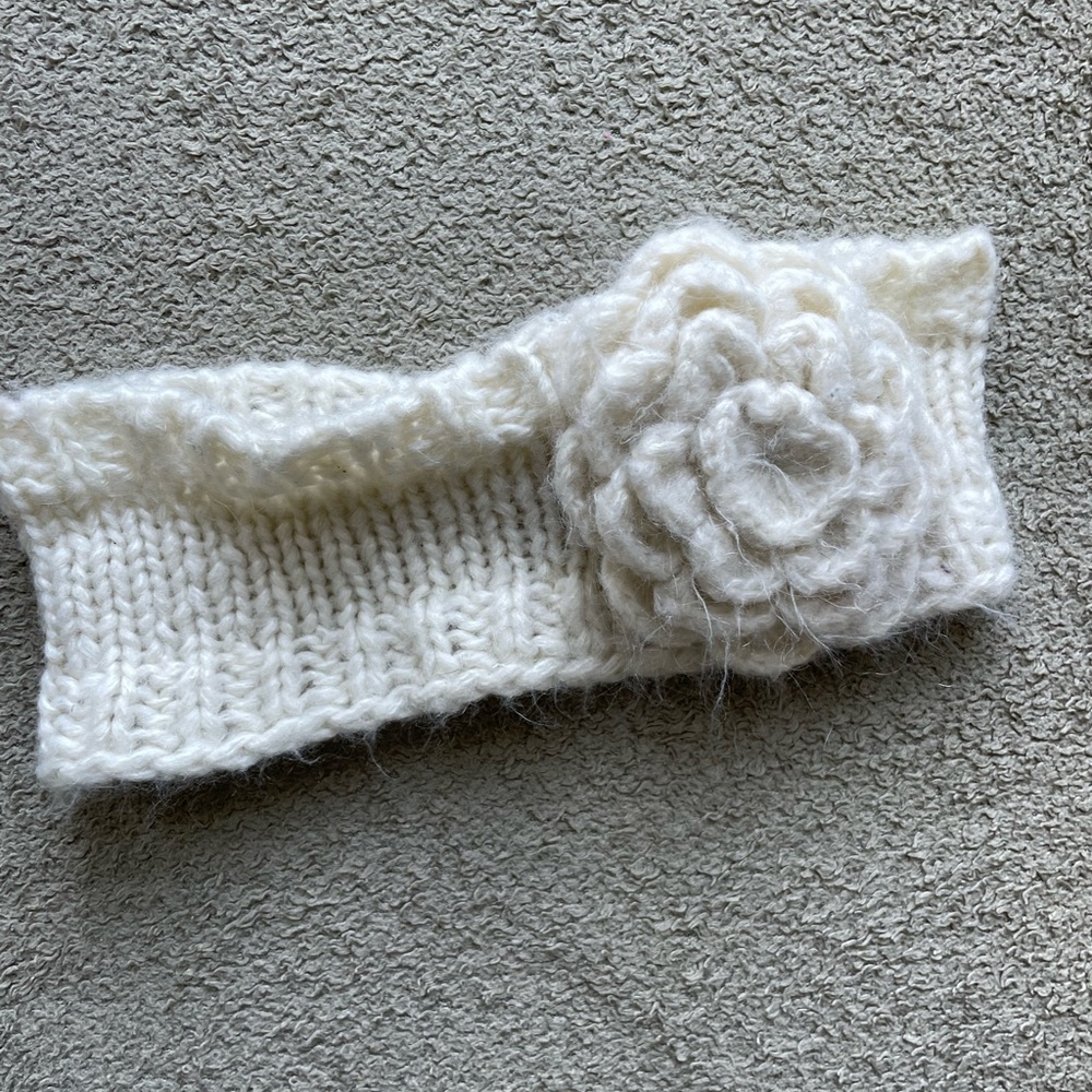 Flower Ear Warmer/Headband